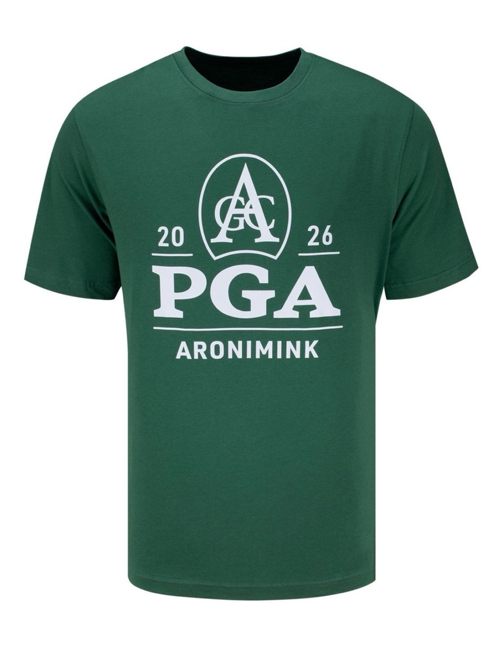 2026 PGA Championship Short Sleeve T-Shirt Aronimink Logo — size XL